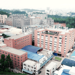 CH custom hotel furniture factory aerial view in Foshan
