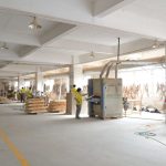 Advanced CNC machinery in a professional China hotel furniture factory