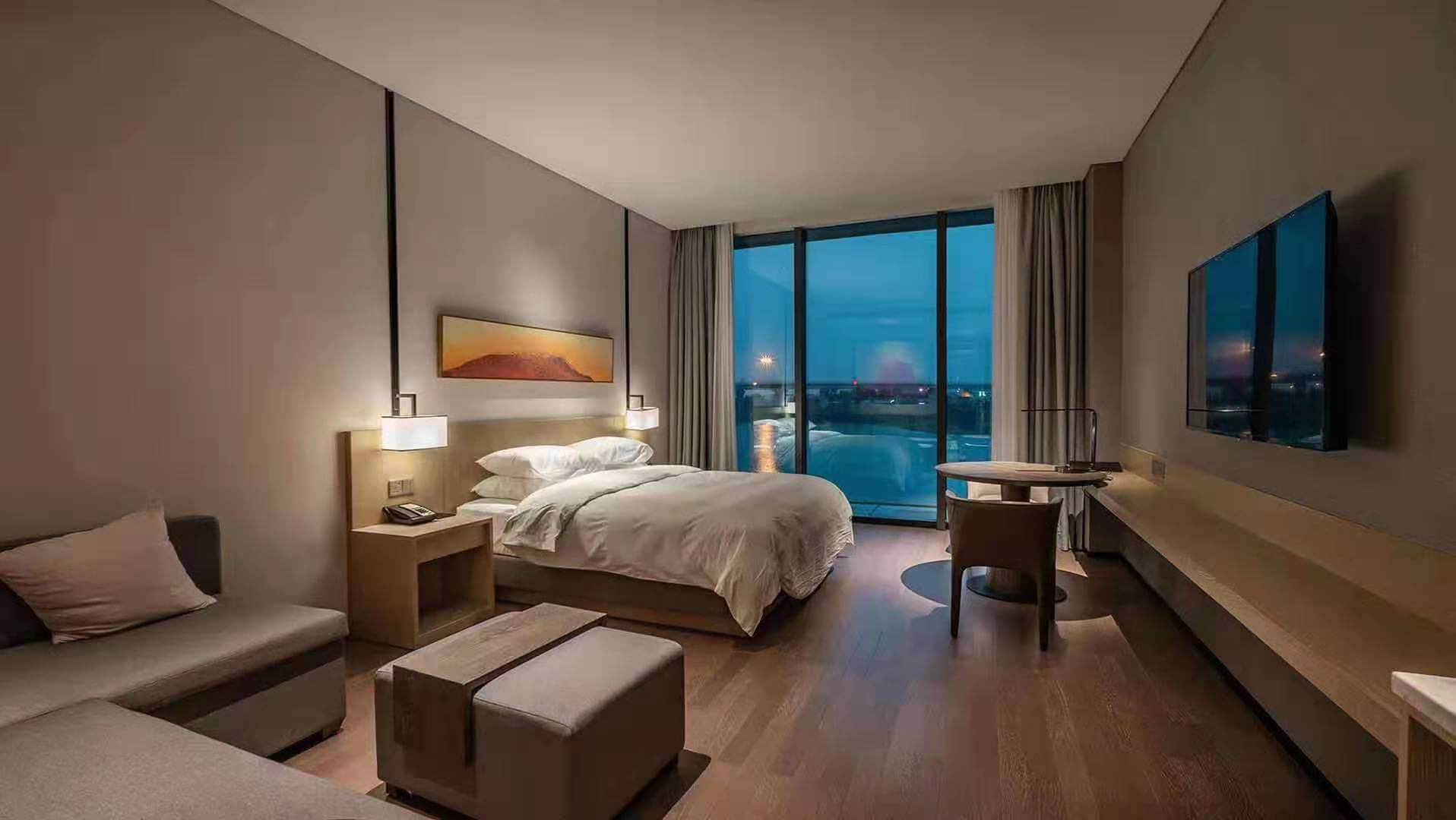 hotel furniture supplier in China guest room furniture project